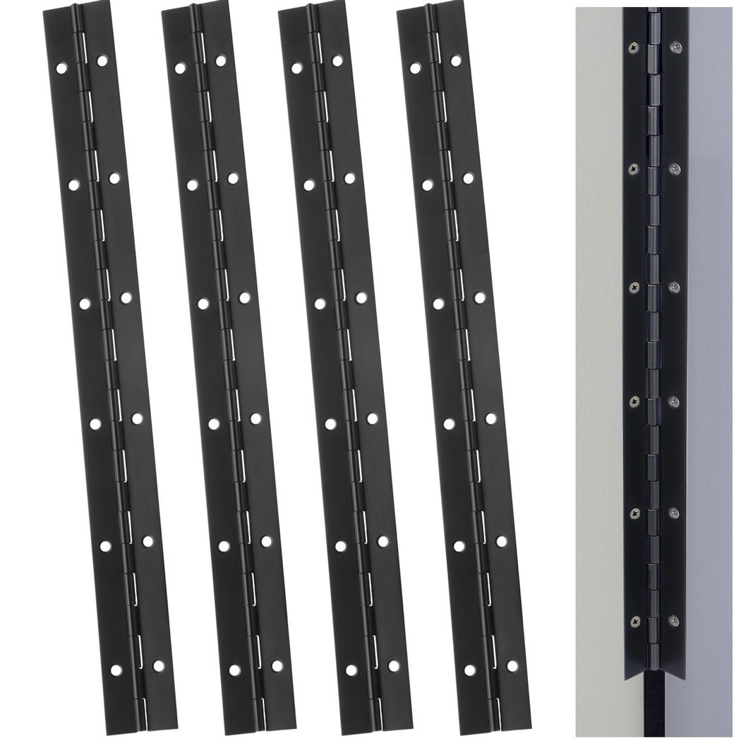 Piano Hinge Continuous - 4Pcs/Set Continuous Piano Hinges 12in Heavy