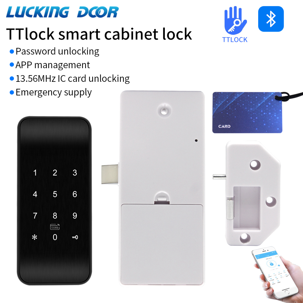 Furniture Hardware Manufacturer - TTLOCK 13.56Mhz Fingerprint Drawer Lock Furniture