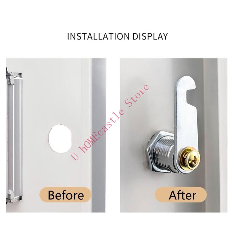 63HF 2set Cabinet Cams Lock wi - огляд і ціна Furniture Hardware Latch