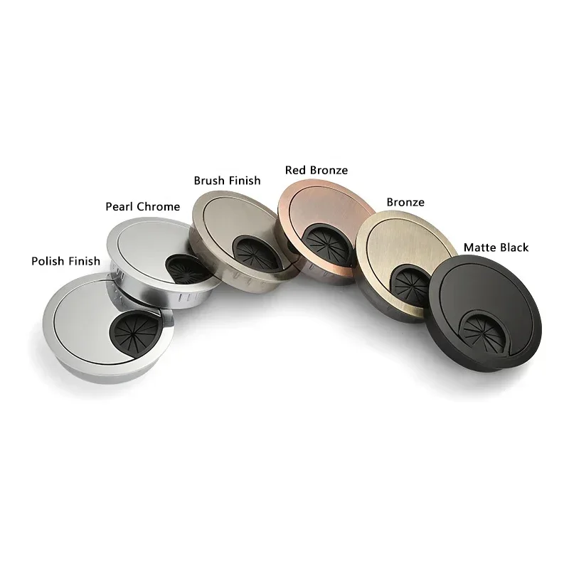Zinc Alloy Desk Wire Hole Cove - огляд і ціна Furniture Hardware Outlet