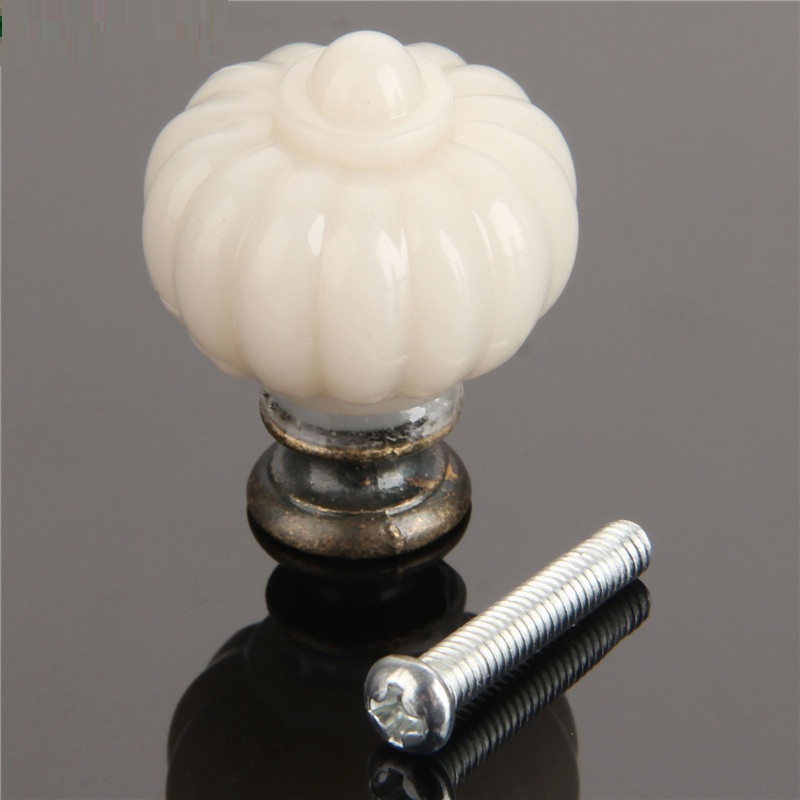 1Pc Acrylic Ivory White Pumpki - огляд і ціна Furniture Hardware Manufacturers