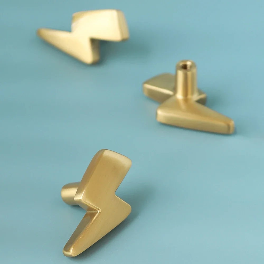 Lightning Design Brass Cabinet - огляд і ціна Unique Furniture Hardware Pulls
