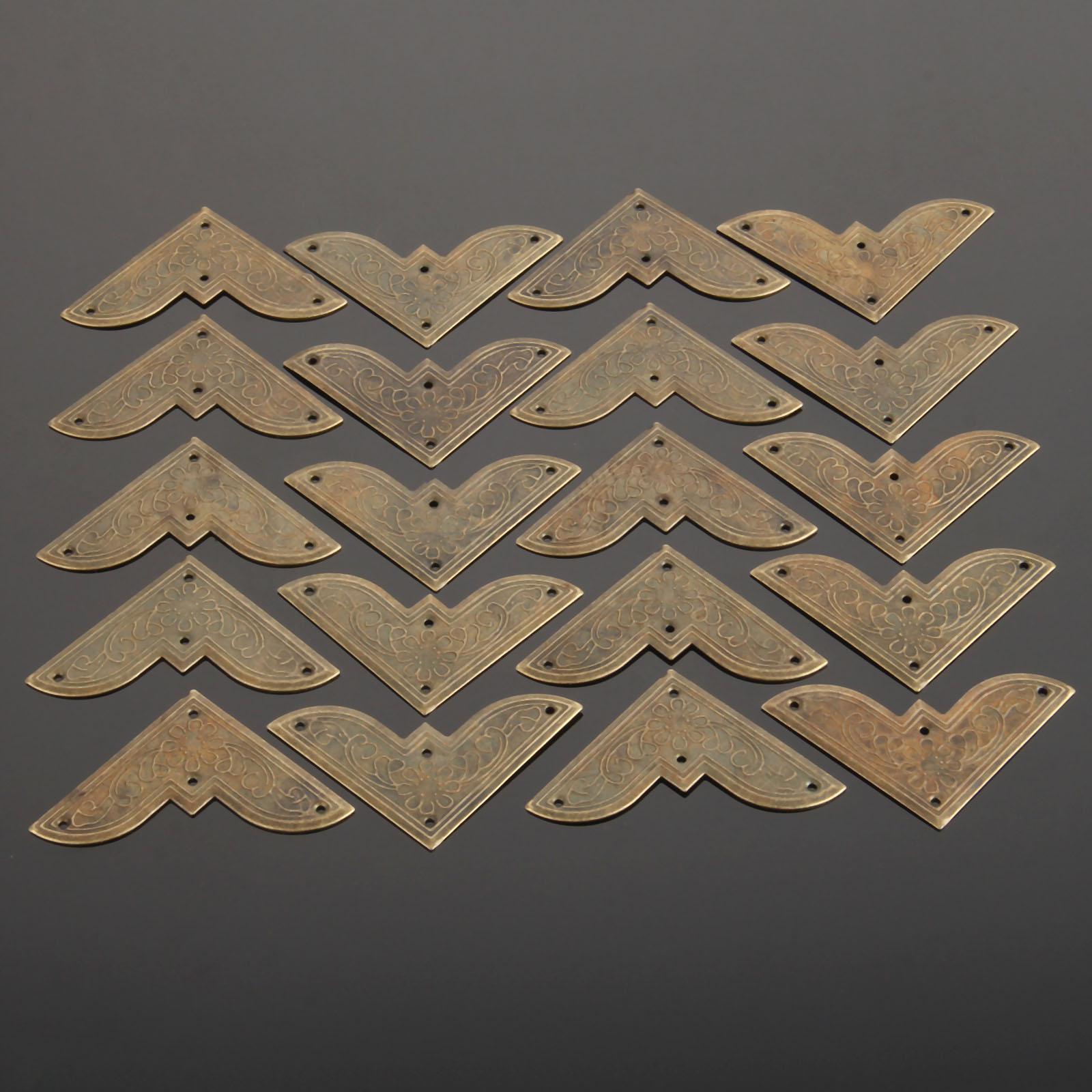 40Pcs Iron Corner Bracket with - огляд і ціна Furniture Hardware Wood