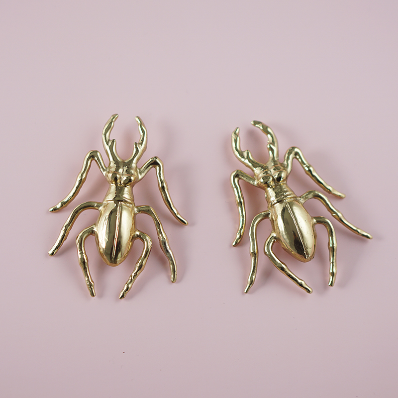 Brass Beetle Drawer Pulls Inse - огляд і ціна Unique Furniture Hardware Pulls