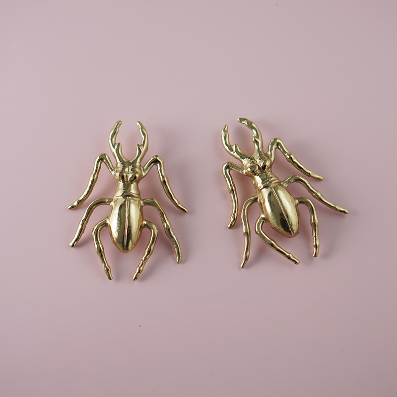 Brass Beetle Drawer Pulls Inse - огляд і ціна Unique Furniture Hardware Pulls