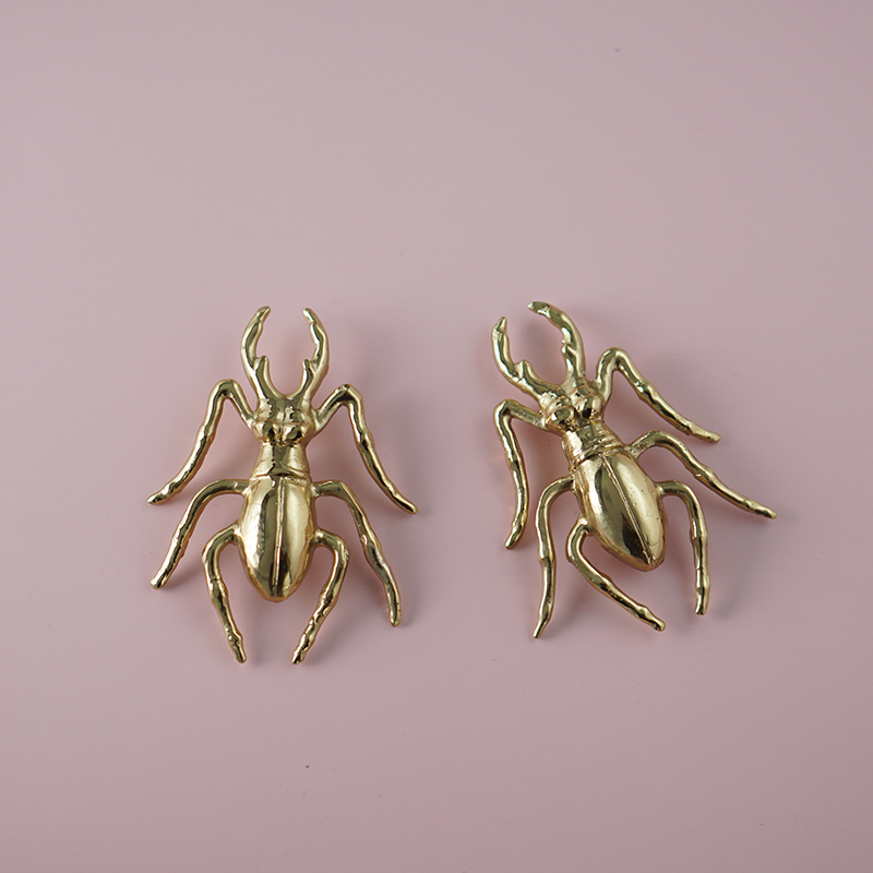 Brass Beetle Drawer Pulls Inse - огляд і ціна Unique Furniture Hardware Pulls