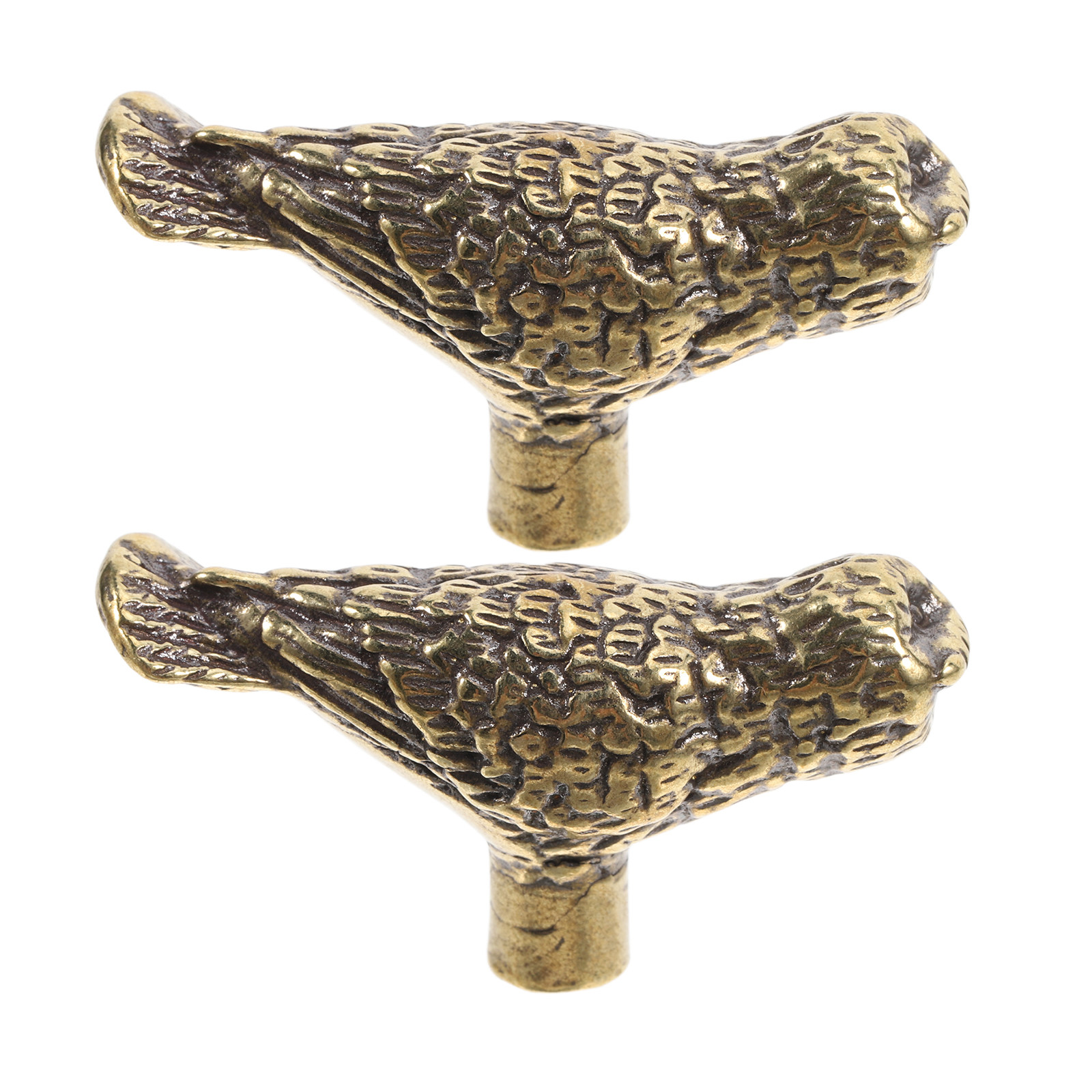 2Pcs Vintage Brass Owl Cabinet - огляд і ціна Unique Furniture Hardware Pulls