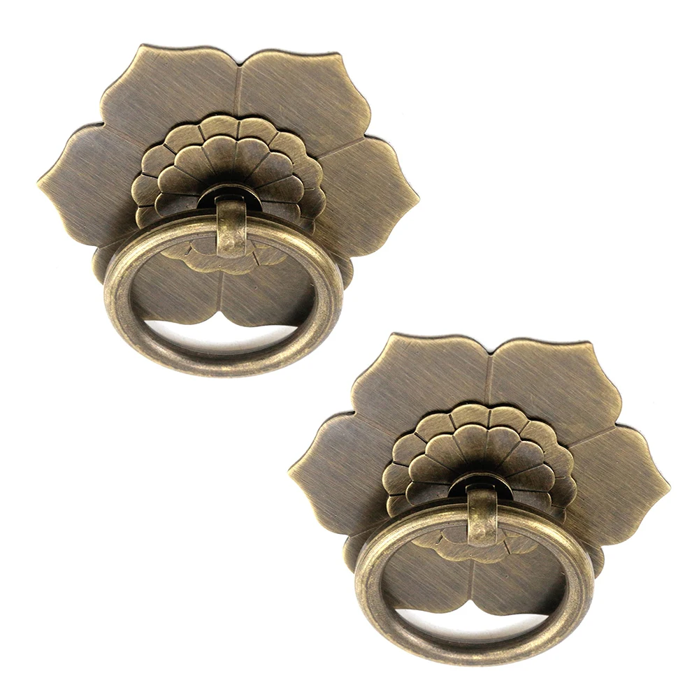 Floral Brass Cabinet Door Knob - огляд і ціна Unique Furniture Hardware Pulls