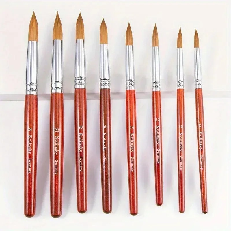 Kolinsky Acrylic Brush Wood Ha - огляд і ціна Furniture Hardware Nails