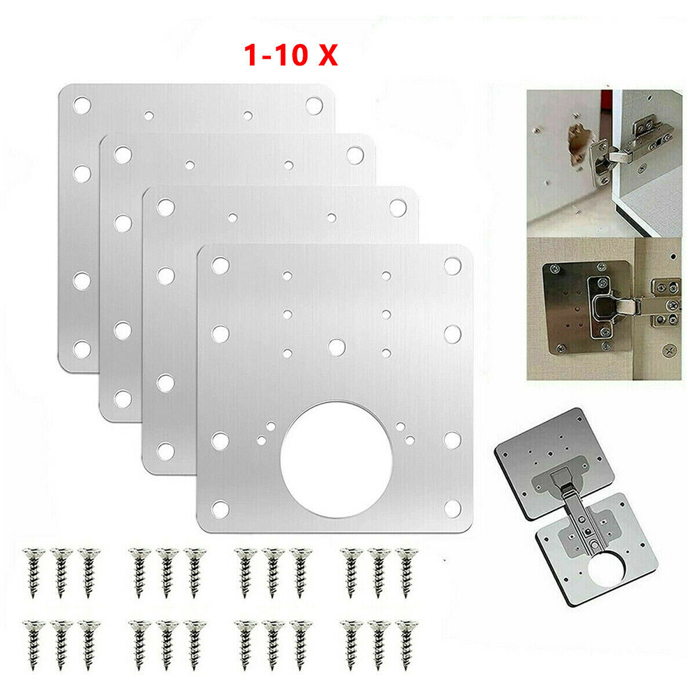 10Pcs Door Hinge Stainless Ste - огляд і ціна Furniture Hardware Repair