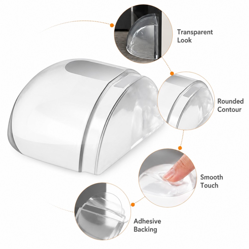 Transparent Silicone Doorstop  - огляд і ціна Furniture Hardware Factory