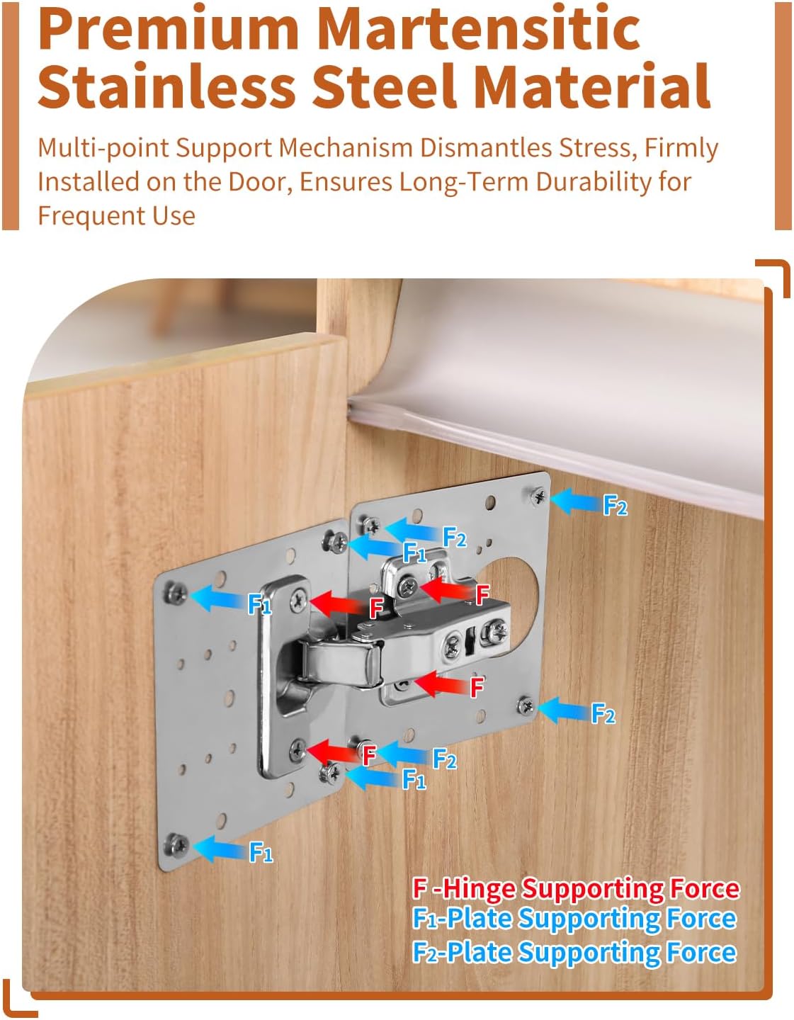 Cabinet Hinge Repair Plates Ki - огляд і ціна Furniture Hardware Repair