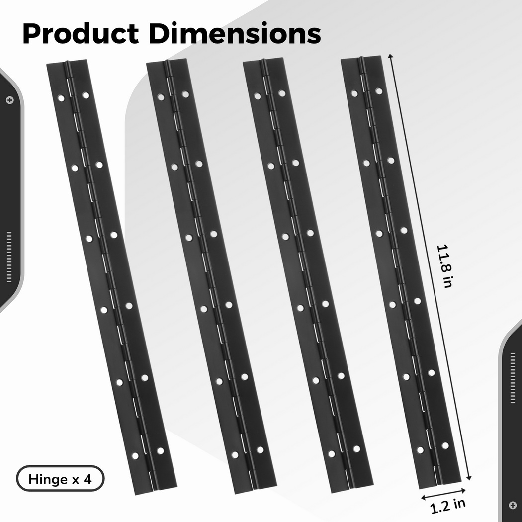 4Pcs/Set Continuous Piano Hing - огляд і ціна Piano Hinge Continuous