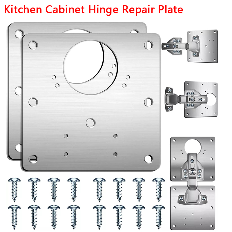 2/10Pcs Sets Hinge Repair Plat - огляд і ціна Furniture Hardware Repair