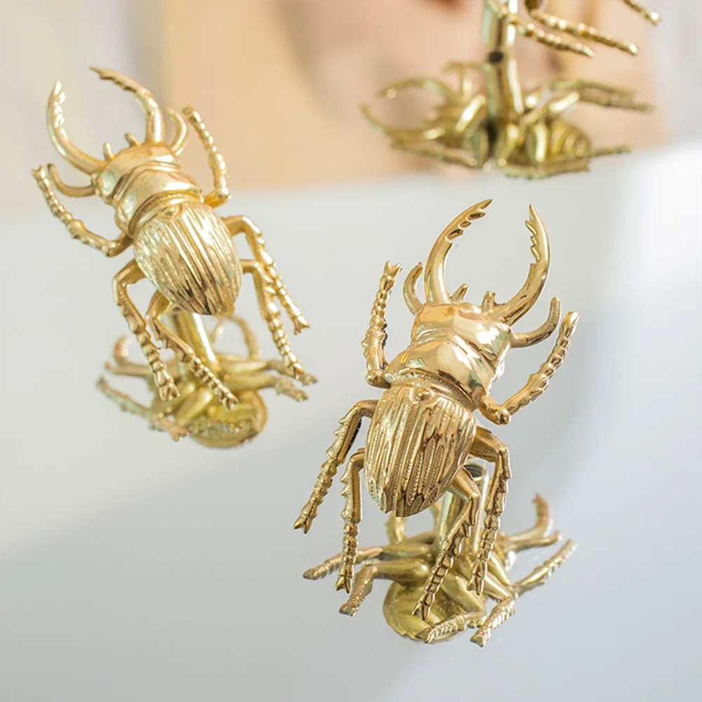 Brass Beetle Drawer Pulls Inse - огляд і ціна Unique Furniture Hardware Pulls