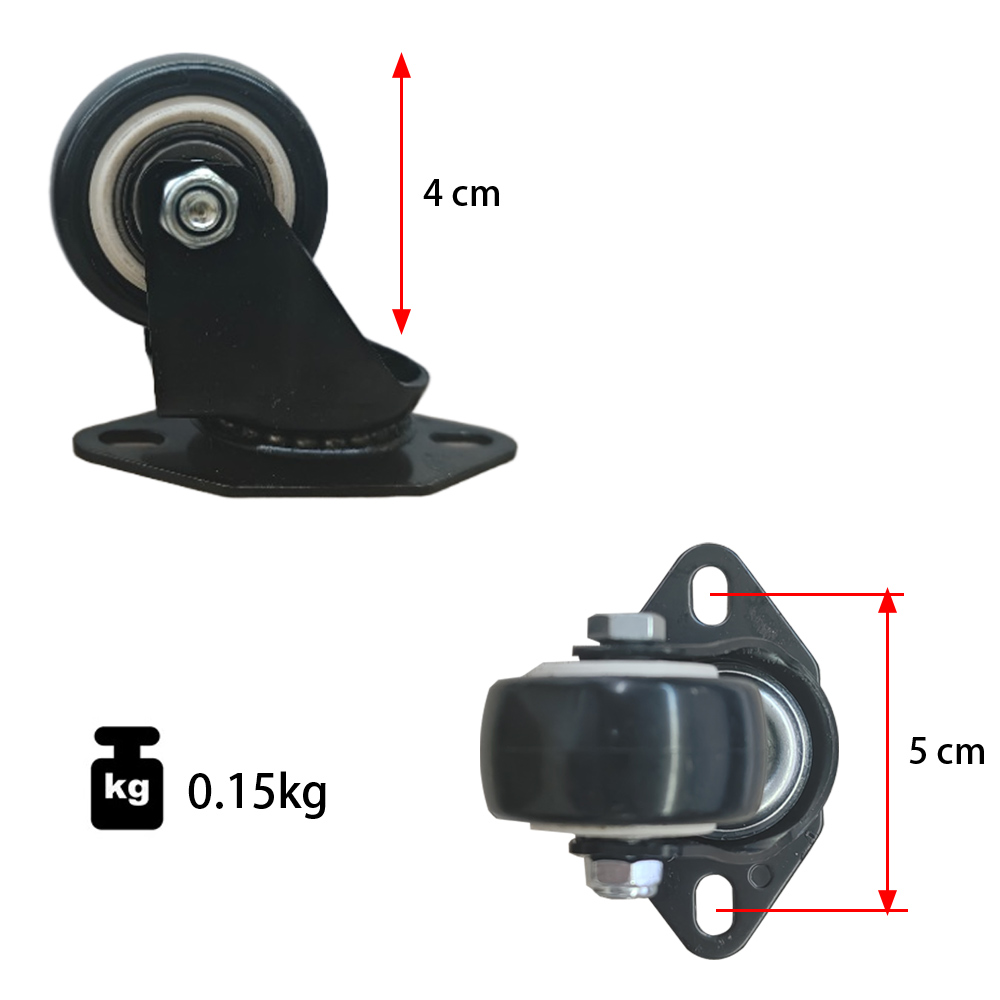 Cargo Trolley Wheel Hardware A - огляд і ціна Furniture And Hardware Shop