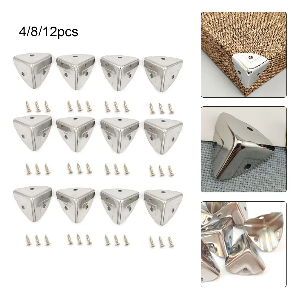 4/8/12pc Metal Box Corner Prot - огляд і ціна Furniture Hardware Wood