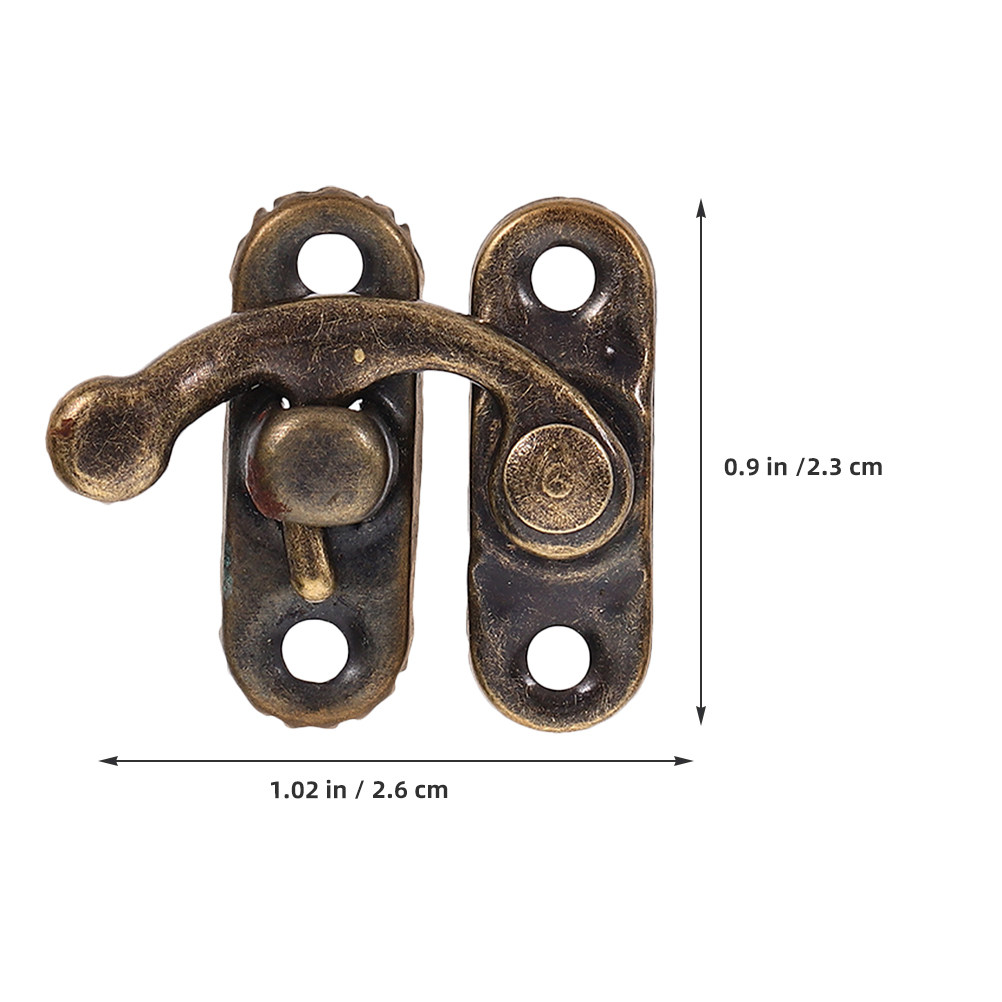 20Pcs Retro Box Latch Hooks Vi - огляд і ціна Furniture Hardware Latch