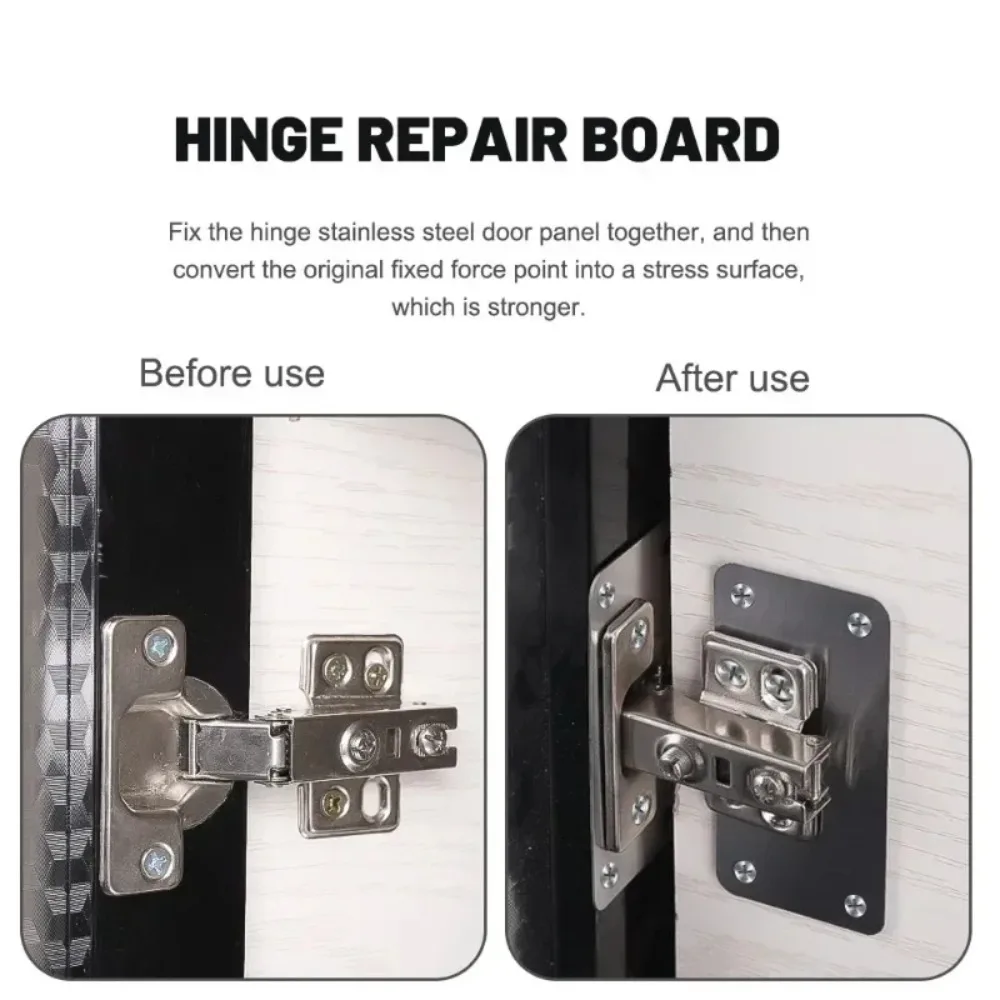 10/1Pairs Hinge Repair Plate K - огляд і ціна Furniture Hardware Repair