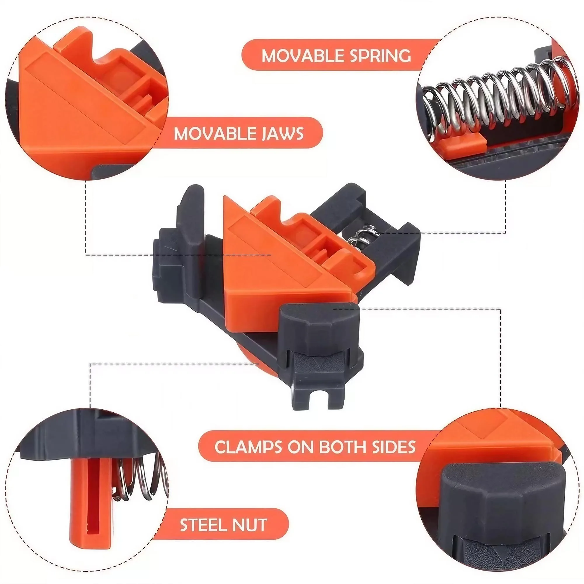 Premium 90 Degree Right Angle  - огляд і ціна Furniture Hardware Repair