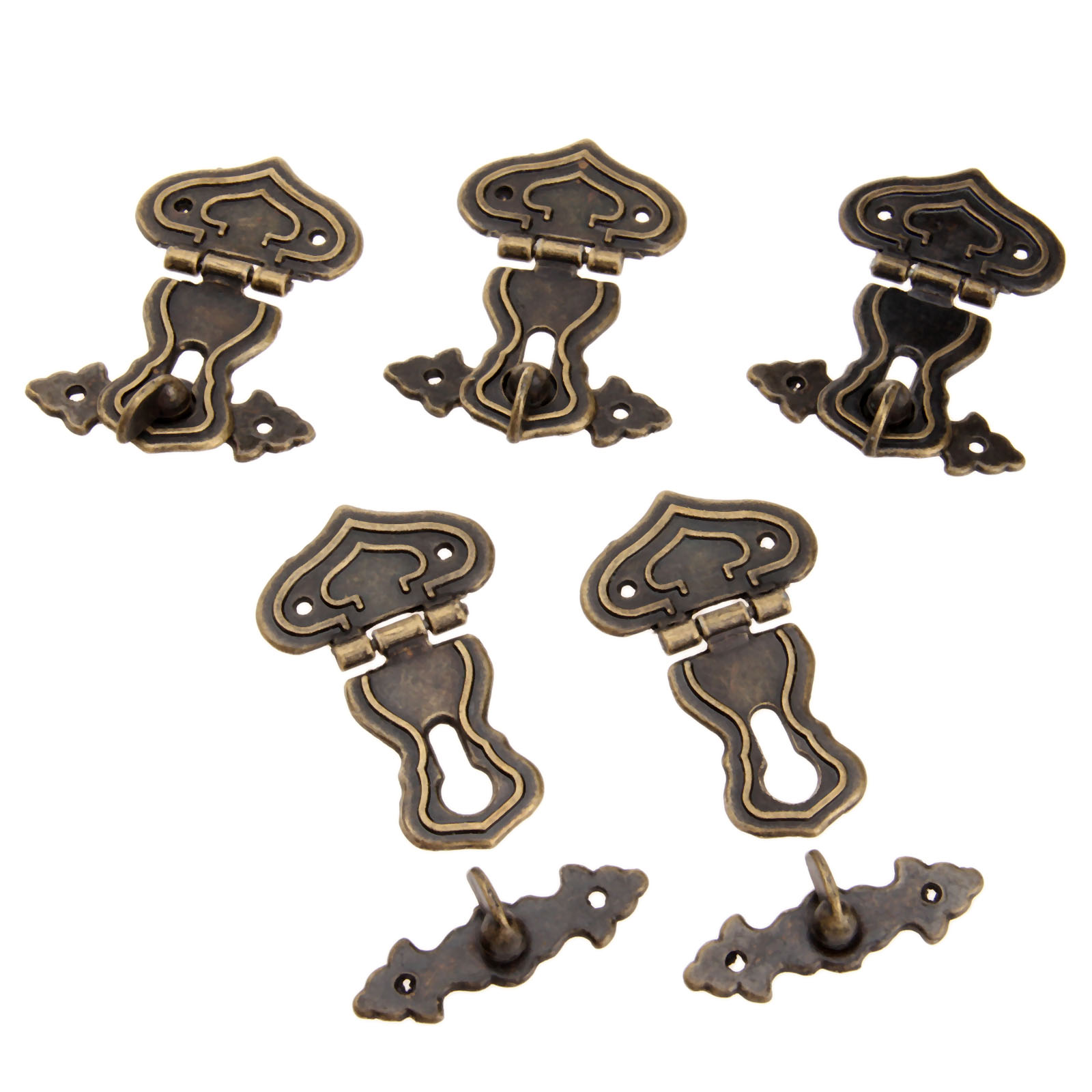 5Pcs 63x47mm Antique Metal Loc - огляд і ціна Furniture Hardware Manufacturers