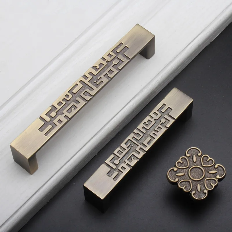 2 pcs Chinese Style Drawer Dra - огляд і ціна Unique Furniture Hardware Pulls