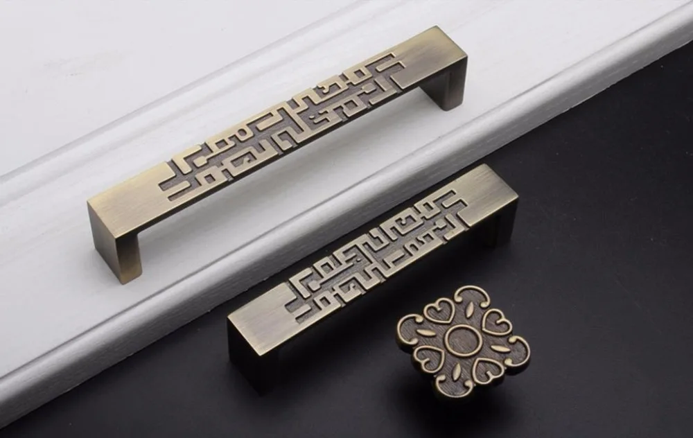 2 pcs Chinese Style Drawer Dra - огляд і ціна Unique Furniture Hardware Pulls