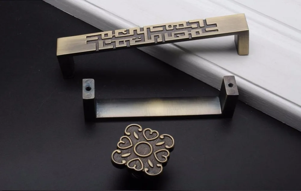 2 pcs Chinese Style Drawer Dra - огляд і ціна Unique Furniture Hardware Pulls