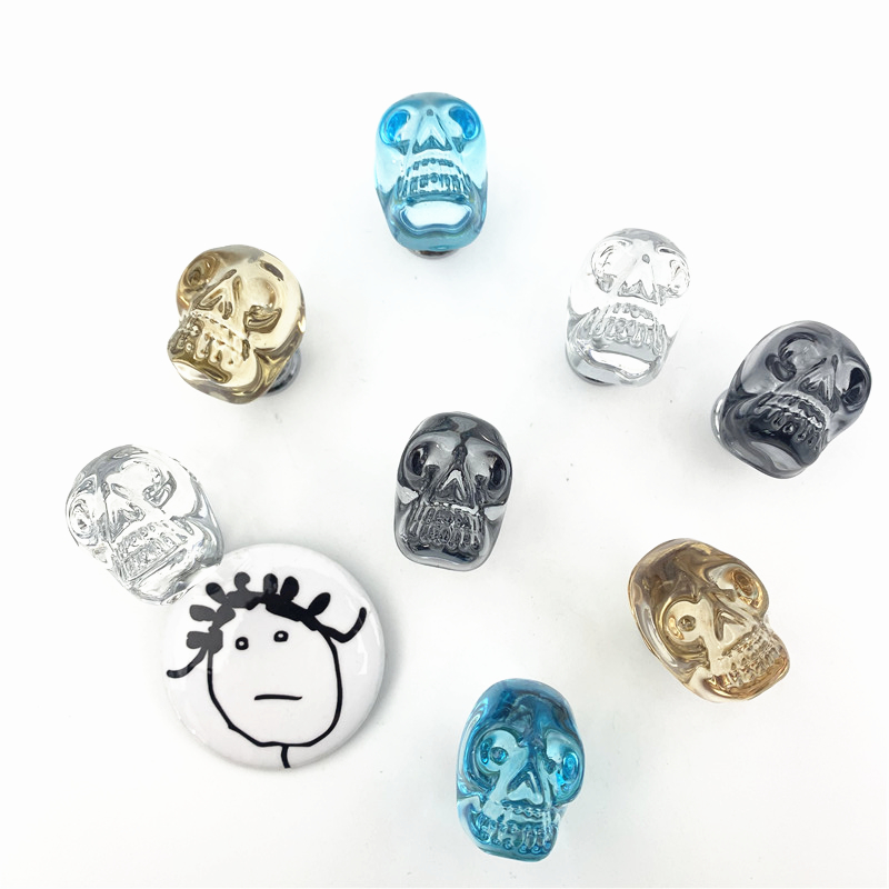 LCH  Clear Crystal Skull Shape - огляд і ціна Unique Furniture Hardware Pulls
