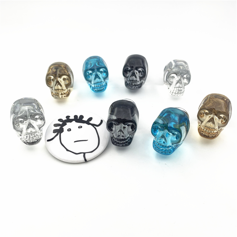 LCH  Clear Crystal Skull Shape - огляд і ціна Unique Furniture Hardware Pulls