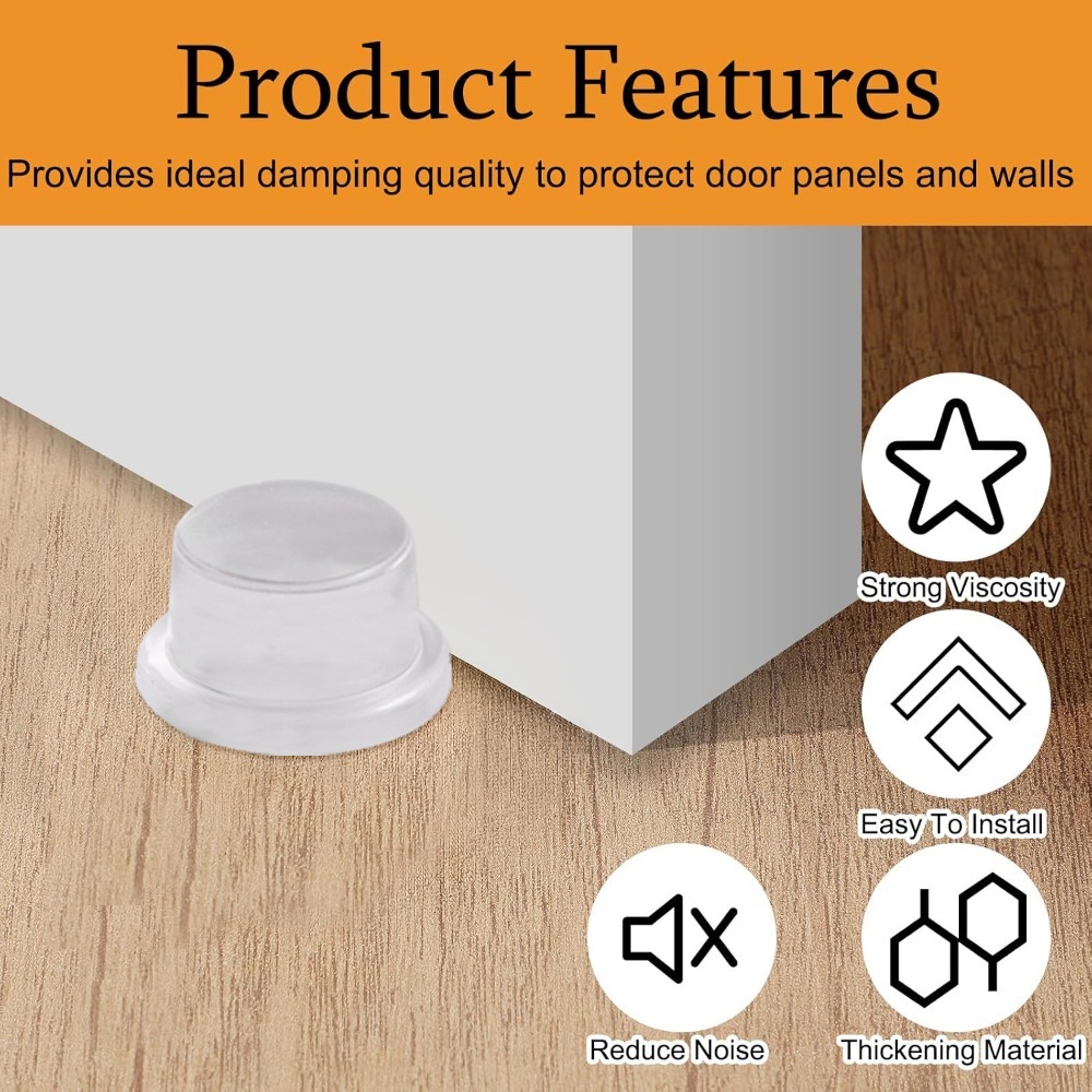 Silicone Door Stopper Wall Pro - огляд і ціна Furniture Hardware Latch