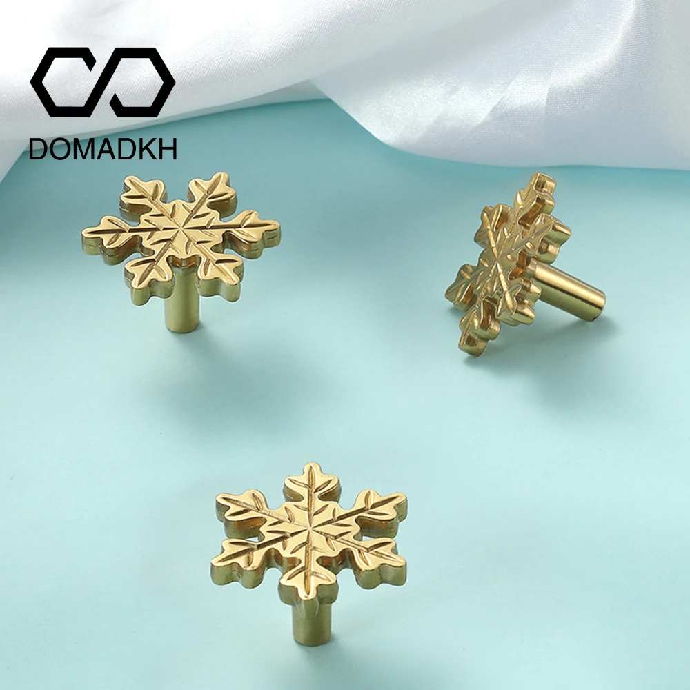 Snowflake Brass Cabinet Door K - огляд і ціна Unique Furniture Hardware Pulls