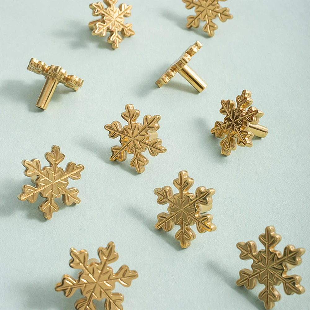 Snowflake Brass Cabinet Door K - огляд і ціна Unique Furniture Hardware Pulls
