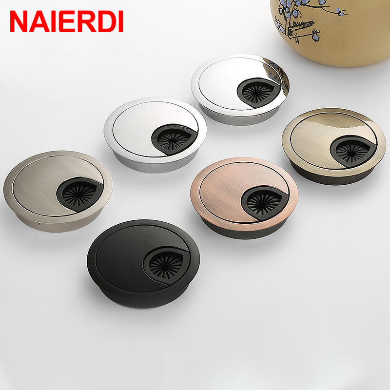 NAIERDI Zinc Alloy Desk Wire H - огляд і ціна Furniture Hardware Outlet