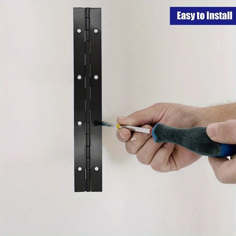 Piano Hinge for Cabinet, Black - огляд і ціна Piano Hinge Continuous